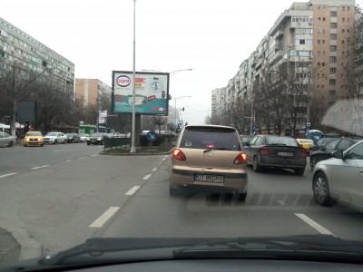 Undeva pe Iuliu Maniu, intre Apusului si Lujerului.
