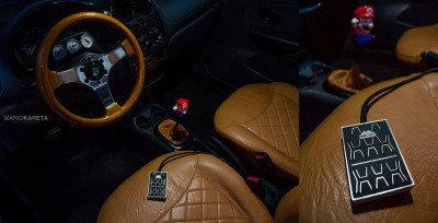 O alta poza cu interiorul,si noua telecomanda pentru controlul suspensiei.
