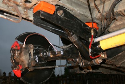 suspensia spate de la Peugeot 306